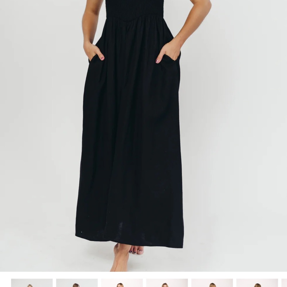 Worth Collective Black Maxi Dress - Picture 2 of 9
